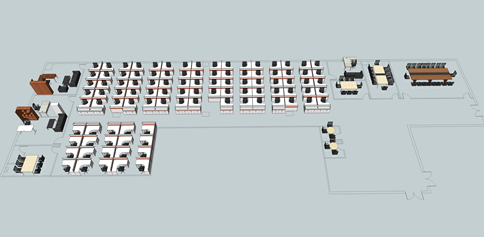 深圳西鄉(xiāng)1000平米辦公空間辦公家具實(shí)景圖 深圳西鄉(xiāng)1000平米辦公空間辦公家具實(shí)景圖
